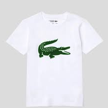 T Shirt Lacoste Branca